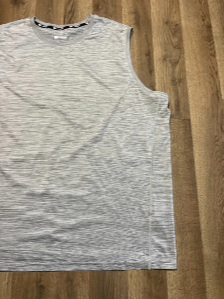Tek Gear Tank Top, Men's Size 3XB, Grey, Athletic Wear, DryTek - Image 4 of 4