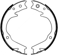 ABE Bremsbackensatz, Feststellbremse C07015ABE passend für SUBARU