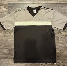 90s Reebok Soccer Jersey V Neck Shirt FIFA World Cup Y2K Size L