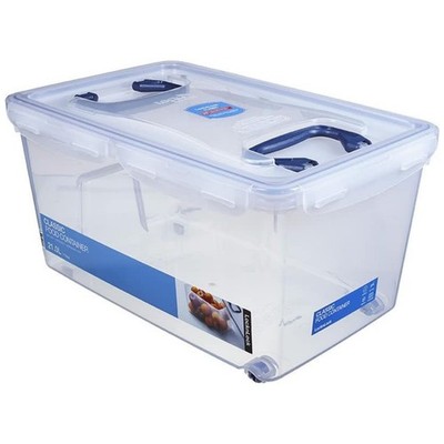 LocknLock PP Classic Aufbewahrungsbox 21 L mit Deckel und Griffen