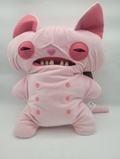 18 Fuggler BIGG FUGG Wrinkle McStinkles Hairless Cat Pink Plush