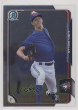 2015 Bowman Chrome Prospects Nick Wells #BCP166 0b7
