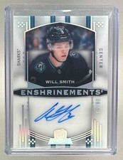 Will Smith 2024 Upper Deck The Cup #E-WS Enshrinements Rookie Auto RC 7/99