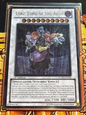 Loki, Lord of the Aesir Ultimate Rare STOR-EN039 Storm of Ragnarok 1st Edition