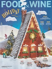 Food & Wine Magazine December 2024/January 2025 Holiday Issue - Cinnamon Season