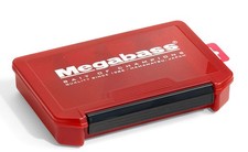 Megabass LUNKER Lunch Box MB3010NDM Red Fishing Storage 8.1x5.7x1.6in