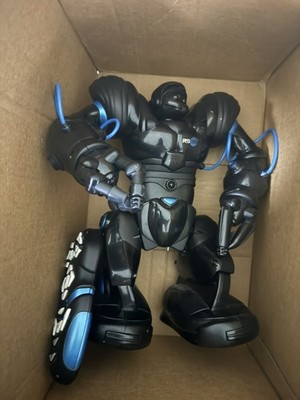 WowWee Robosapien Bluetooth Interactive Robot Toy w/ Remote, Blue (2004)