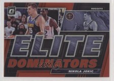 2019 Panini Donruss Optic Elite Dominators Red Prizm 47/99 Nikola Jokic #4 1x9
