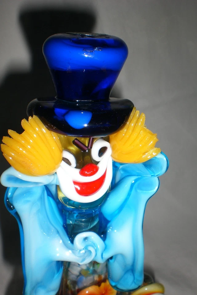(3193) Murano Glas fröhlicher Clown Dekorativ Höhe ca. 24 cm - Bild 4 von 4