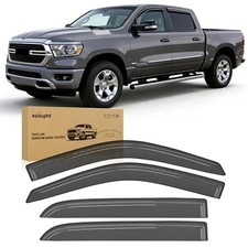 Window Visors for New Body Style Ram 1500 Crew Cab 2019-2025