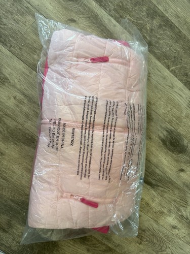 Eddie Bauer Girls' Youth Reversible Plush Jacket - Pink Size Large 14/16 - Picture 4 of 8