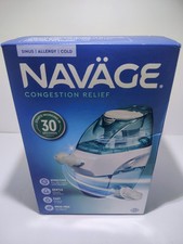 Navage Congestion Relief  90 SaltPod Capsules 2 Nasal Docks 2 Double AA, SDG-2