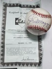 Joe DiMaggio Signed Autographed American League Baseball Ball LOA