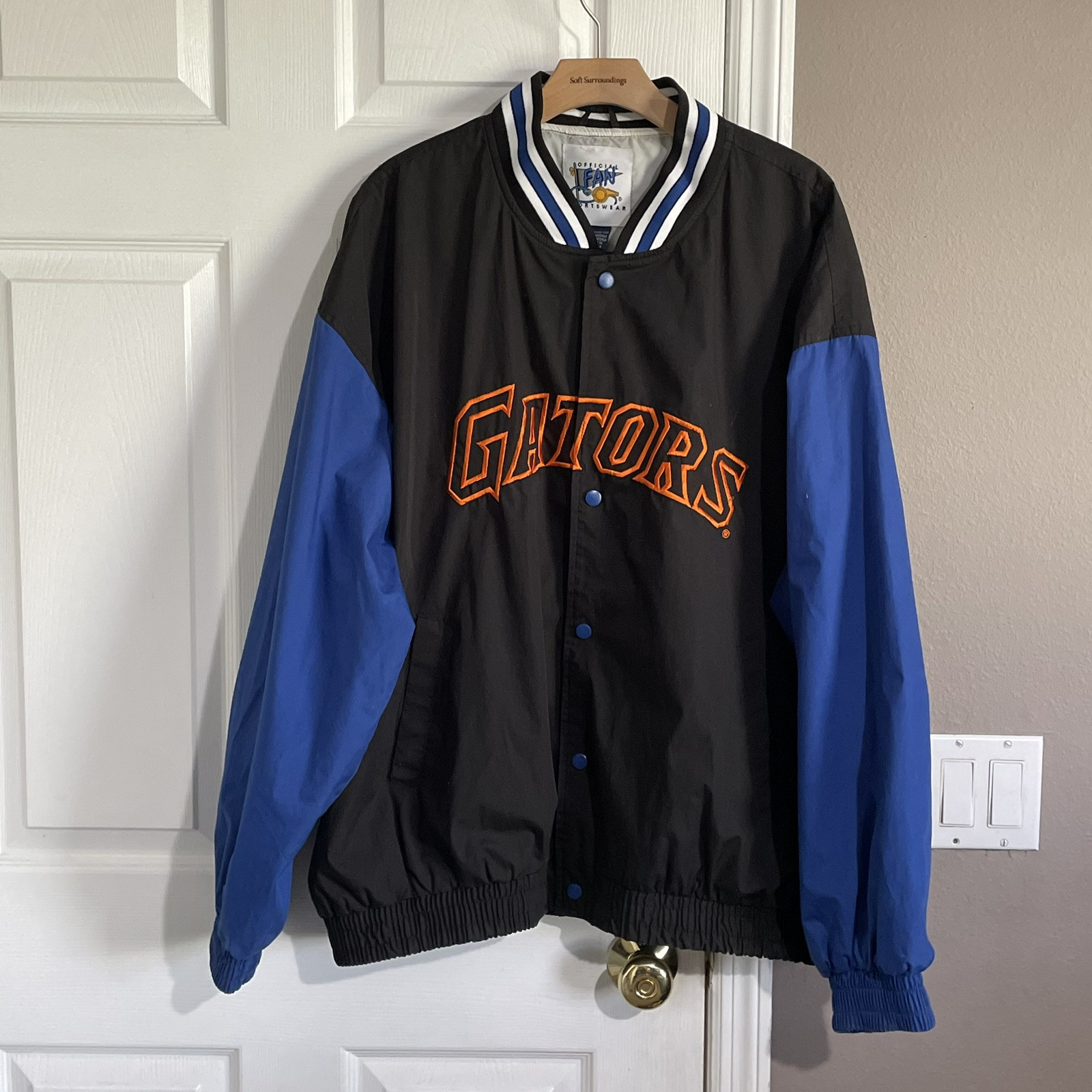 Vintage Florida Gators Windbreaker Men's XXL Embroidered NCAA Collegiate Jacket