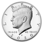 2020-S Silver Kennedy Half Dollar Gem Proof