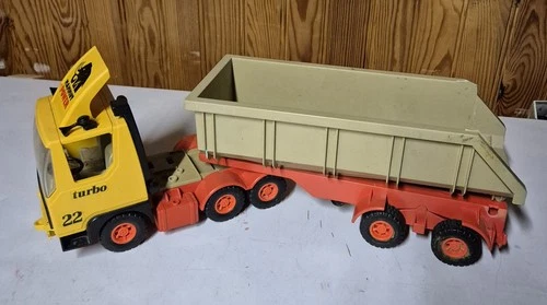 Playmobil 3140 Large Construction Dump Truck 1986 Vintage