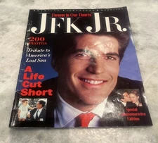 JFK JR American Lifestyle Magazine Forever In Our Hearts Tribute  Rare Magazine