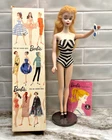 Vintage #3 Blonde Ponytail Barbie Doll w OSS TM Pedestal Stand Box & Acc 1 DAY