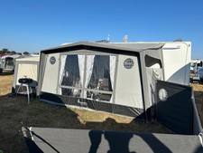 Isabella Magnum 400cm Flint Awning and Isabella Annex 250cm