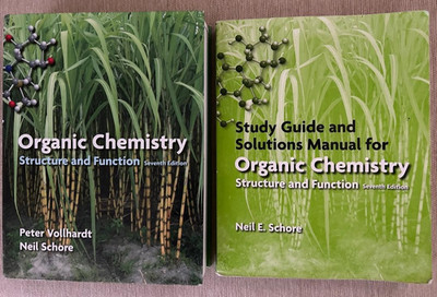 Organic Chemistry AND Study Guide & Solutions Manual 7th Ed Vollhardt Schore