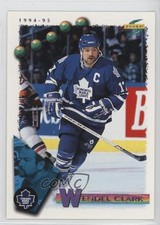 1994-95 Score Wendel Clark #3 3fo
