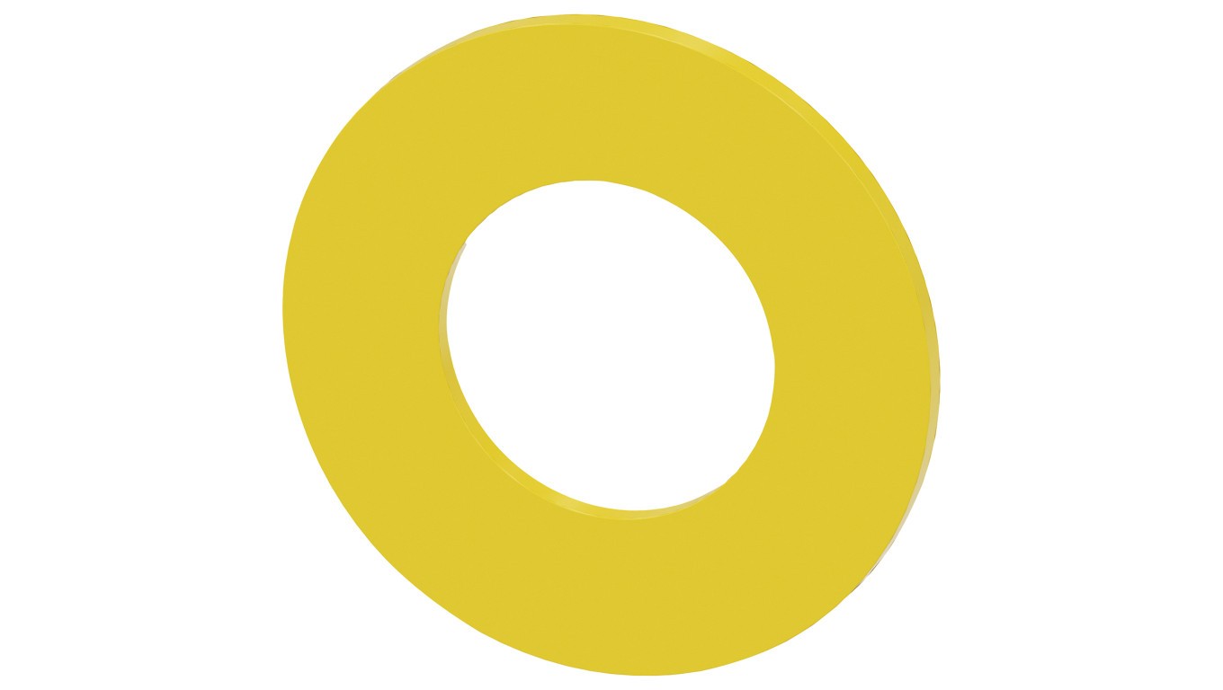 Washer Label Yellow 45mm for SIRIUS ACT 3SU1900-0BA31-0A0