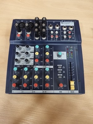 Soundcraft Notepad 102 10 Spur Kompaktmixer ungetestet da ohne Netzteil