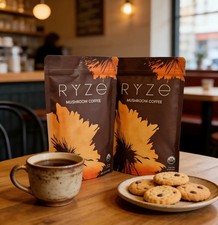 2  Original Organic Mushroom Coffee - Coffee for Better Energy - 30 Servings