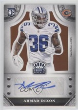 2014 Crown Royale Rookie Signatures Retail Bronze 87/149 Ahmad Dixon Auto 0v1