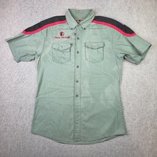 TRAIL LIFE USA Troop Uniform Shirt Adult M Ripstop Fabric Scouts USA Patch