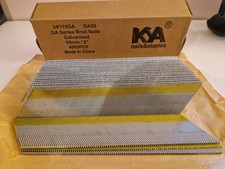 34 degree 15 gauge DA galvanised brad nails  50mm *4000* per pack