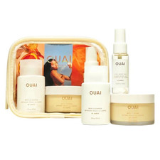 OUAI St. Barts Set of 3 Travel Kit Body Wash  Body Lotion  Hair  Body Mist