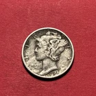 (1) Beautiful Antique 1929-D Mercury Silver Dime CHOICE XF-EXTRA FINE