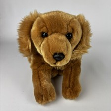 Animal Alley Toys R Us Dog Plush Golden Retriever Laying Down