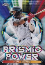 2021 Topps Chrome Eloy Jimenez #PP-7 Prismic Power Insert Chicago White Sox