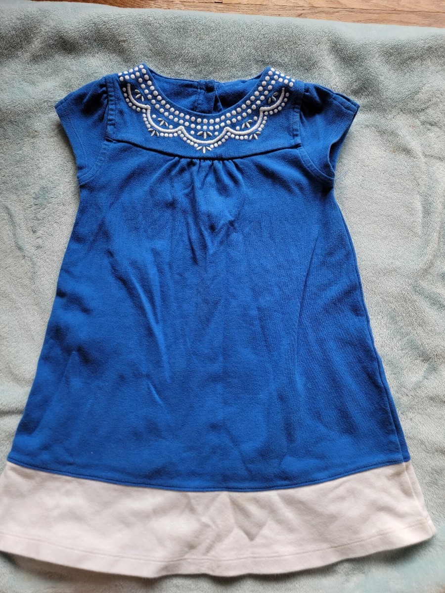 Girls Gymboree Royal Blue Dress w/Turquoise/White Detail Size 4 | eBay Girls Gymboree Royal Blue Dress w/Turquoise/White Detail Size 4 | eBay
