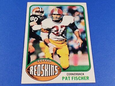 1976 TOPPS FOOTBALL #192 PAT FISCHER HIGH GRADE NEAR MINT NRMT