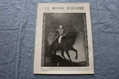 1914 MAY 9 LE MONDE ILLUSTRE MAGAZINE - GABRIEL FERRIER - FRENCH - NP 8433