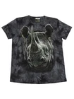 3D Fun Rhino Print T-Shirt