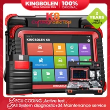 KINGBOLEN K8 BT Bidirectional Scan Tool Car OBD2 Diagnostic Scanner ECU Coding