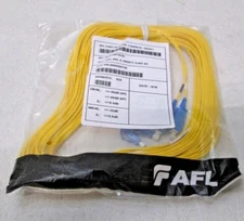 GENUINE AFL FIBER OPTIC CABLE CS005018-0055FT ULC USC SM-RL MM-RL YELLOW NEW