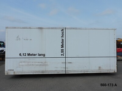 Meyer Aufbau Koffer Plane Pritsche Ladefläche 6,12 M lang MB Atego (560-173 A)