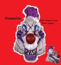 Killer Klowns From Outer Space-Klownzilla Latex Mask Trick or Treat Studios New