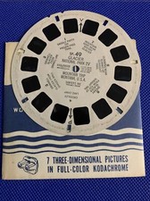 Sawyer's view-master Reel SP-49 Glacier National Park IV Mountain Trip Montana
