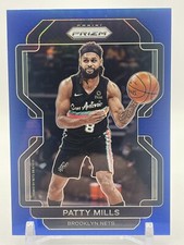 2021-22 Panini Prizm Prizms Blue Brooklyn Nets Patty Mills /199