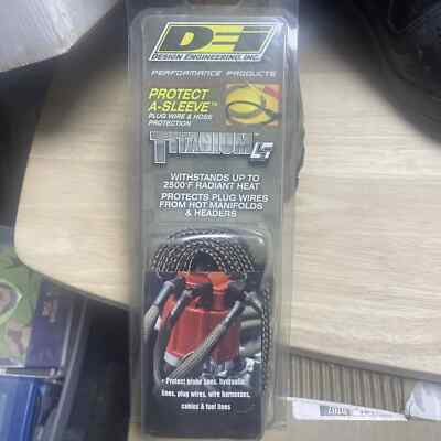 Design Engineering DEI Titanium Heat Protect-A-Sleeve Protection Wrap 10065