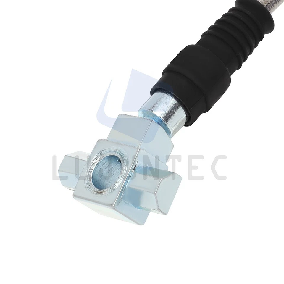 Front Stainless Braided Brake Line Set Fits 1971-1978 Chevrolet K20 Suburban - Image 3 of 4