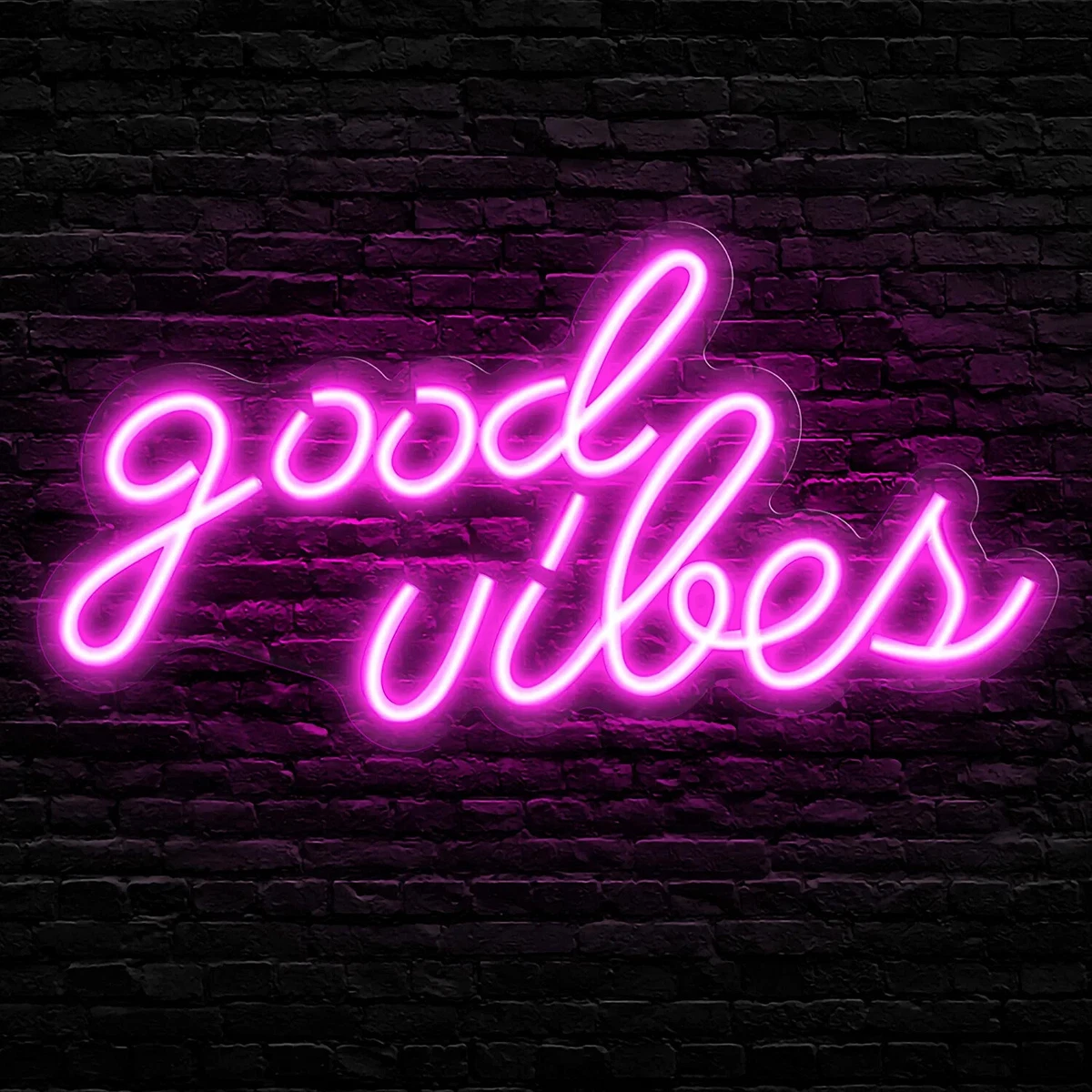 Good vibes led online light