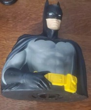 DC Comics Batman Figura Busto Vinilo Moneda Alcancía Monograma - 2004