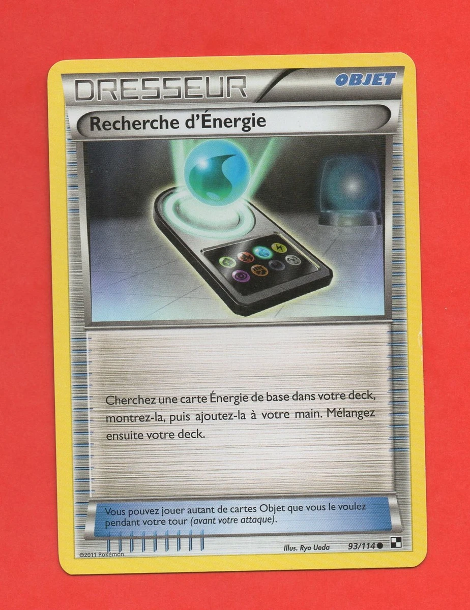 Pokemon Entrenador N° 93/114 - Buscando Energía (A6631) Tarjeta